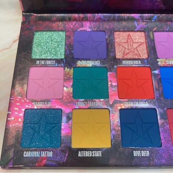 Jeffree Star Cosmetics ~ ‘PSYCHEDELIC CIRCUS’ Eyeshadow Palette ~ RARE & HTF NIB - Picture 3 of 16